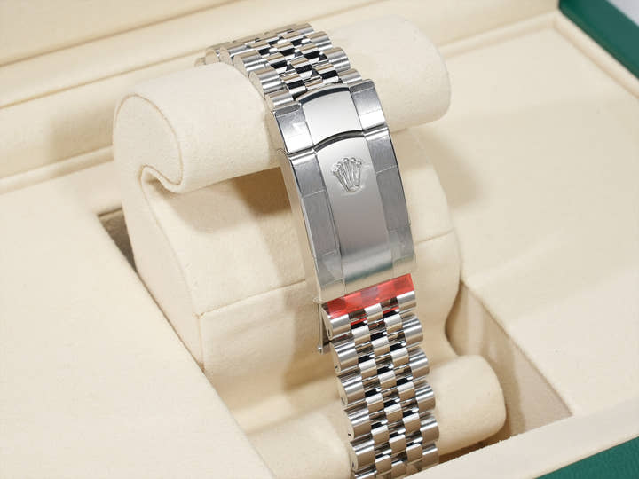 ロレックス デイトジャスト41 Ref.126334 ステンレススチール/ホワイトゴールド アズーロブルー文字盤 ジュビリーブレスレット 未使用 xv4h3jst