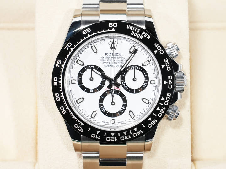 ロレックス デイトナ Ref.116500LN ステンレススチール ホワイト文字盤 美品 v6rncrz8