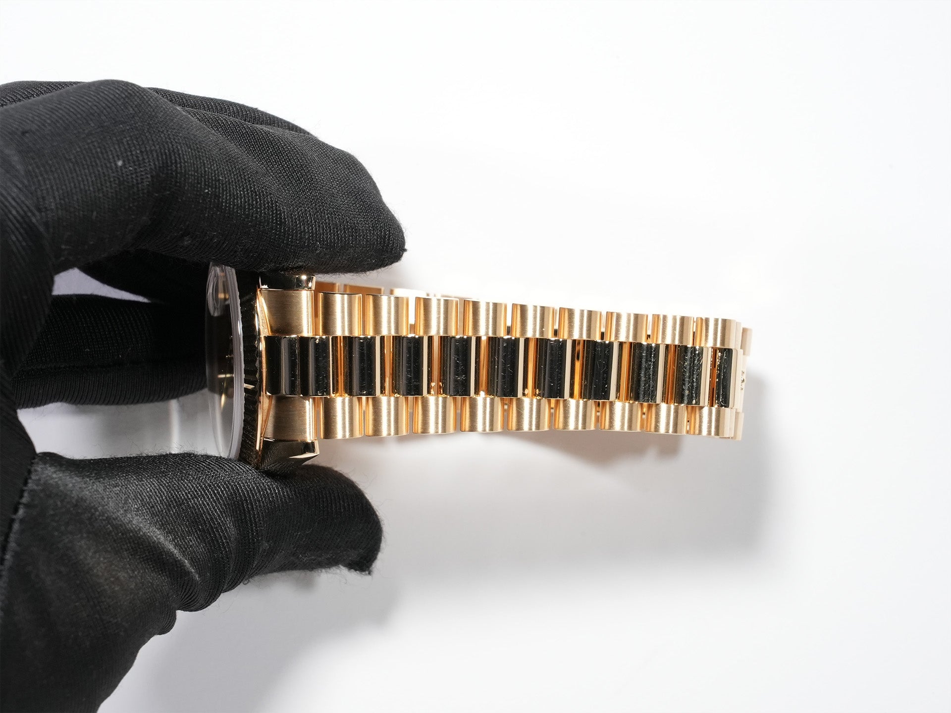 ロレックス デイデイト36 Ref.118238 イエローゴールド グリーン文字盤 美中古 tpmksz47