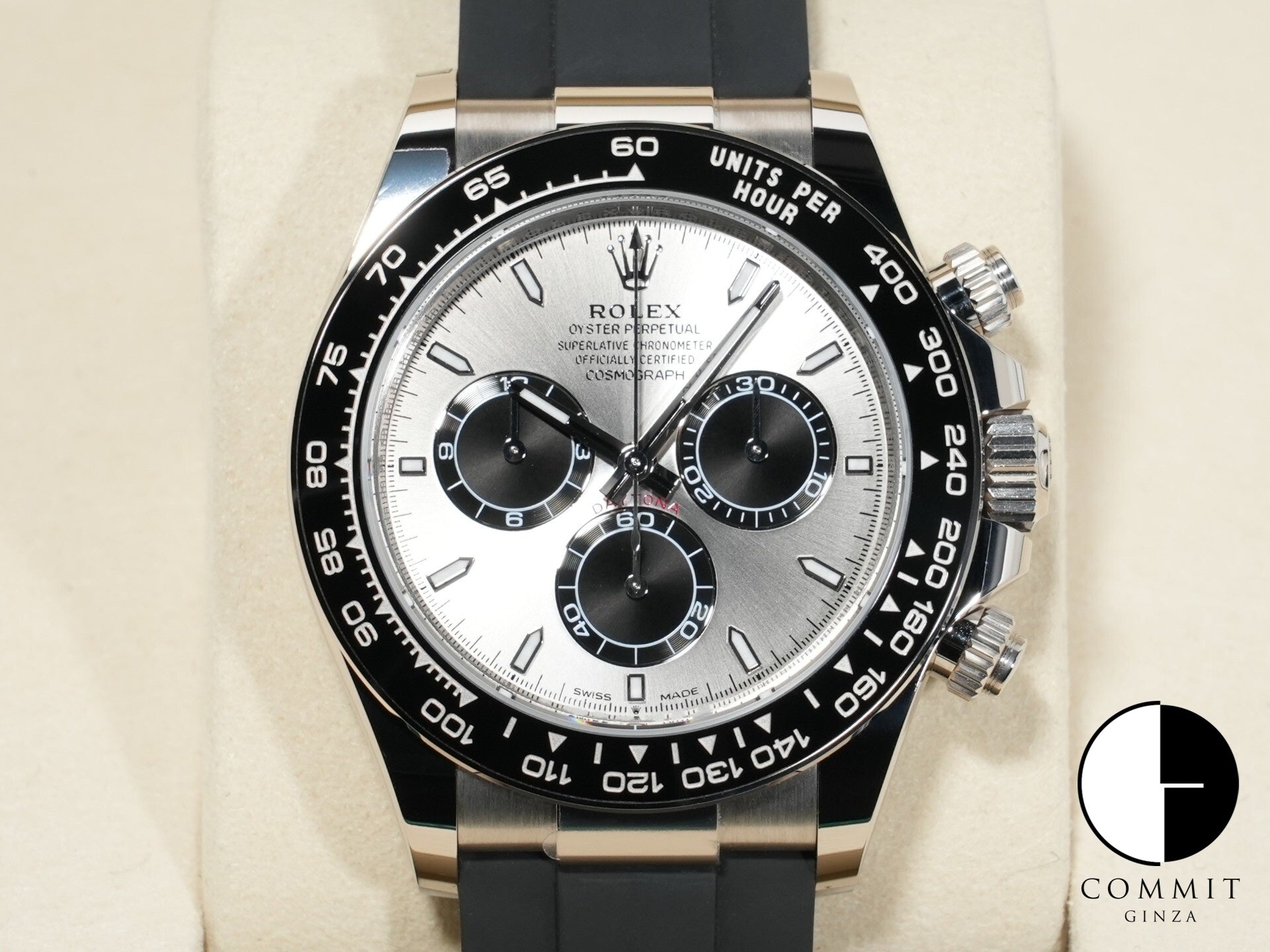 ロレックス デイトナ Ref.126519LN ホワイトゴールド スチールxブライトブラック文字盤 未使用 cxuvskfe