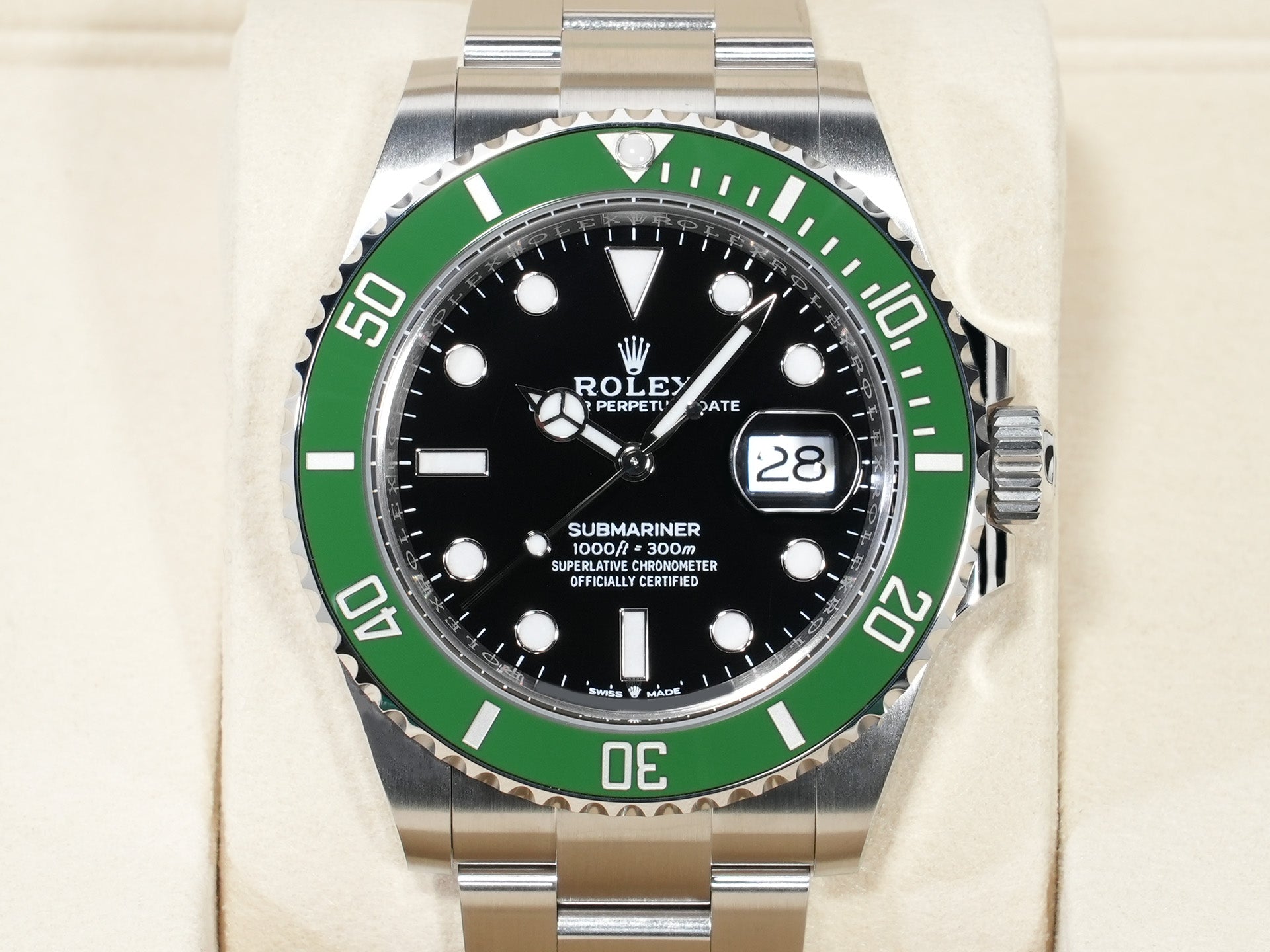 ロレックス サブマリーナー デイト Ref.126610LV ステンレススチール ブラック文字盤 未使用 jwk4m2bw