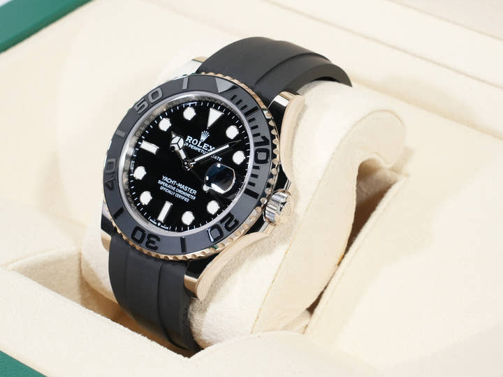 ロレックス ヨットマスター42 Ref.226659 ホワイトゴールド ブラック文字盤 未使用 uk7sc9ej