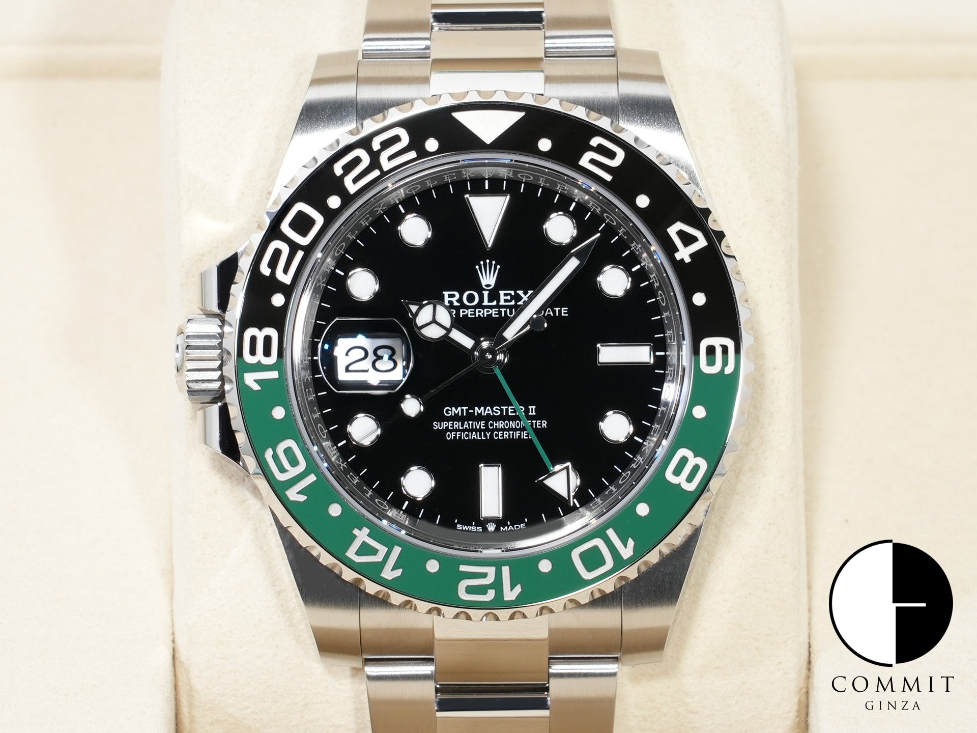 Rolex GMT-Master II Ref.126720VTNR Stainless Steel Black Dial Oyster Bracelet Unused nq2gryiy