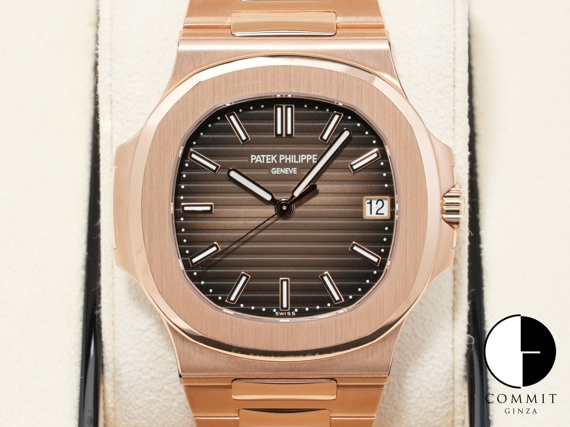 パテックフィリップ ノーチラス Ref.5711/1R-001 ローズゴールド ブラウン・ブラック・グラデーション文字盤 美品 vxkpkkxy