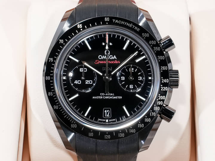 オメガ スピードマスター ダーク サイド オブ ザ ムーン クロノグラフ 44.25 MM Ref.310.92.44.51.01.004 ブラックセラミック ブラック文字盤 美品 xnjriuym