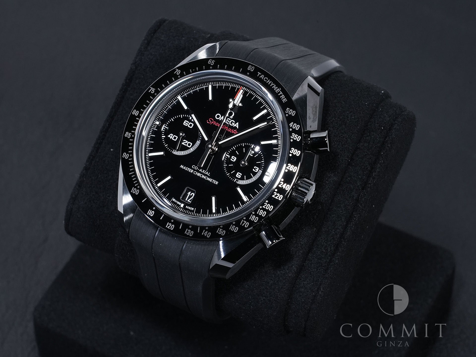 オメガ スピードマスター ダーク サイド オブ ザ ムーン クロノグラフ 44.25 MM Ref.310.92.44.51.01.004 ブラックセラミック ブラック文字盤 美品 xnjriuym