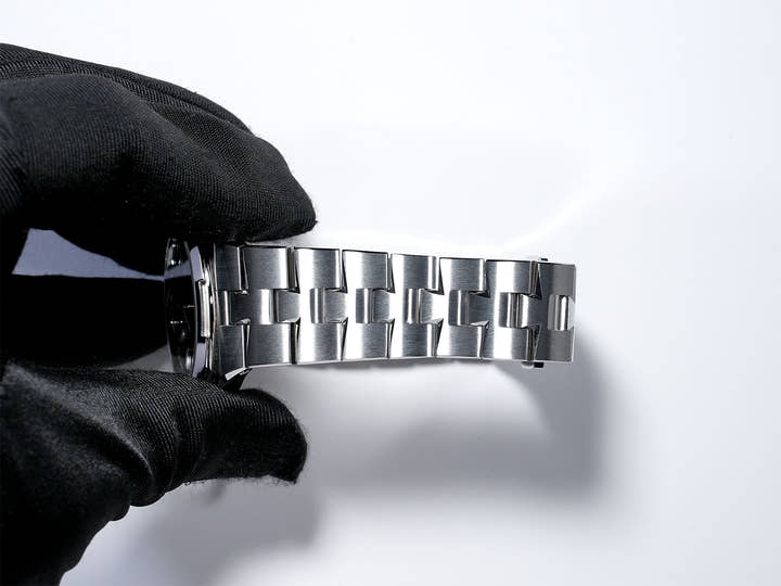 ヴァシュロンコンスタンタン オーヴァーシーズ オートマティック Ref.4600V/200A-B980 ステンレススチール ブルー文字盤 美品 wsp87bvk