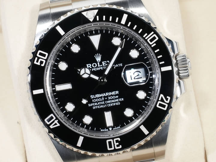 ロレックス サブマリーナー デイト Ref.126610LN ステンレススチール ブラック文字盤 美品 qzb9zs23