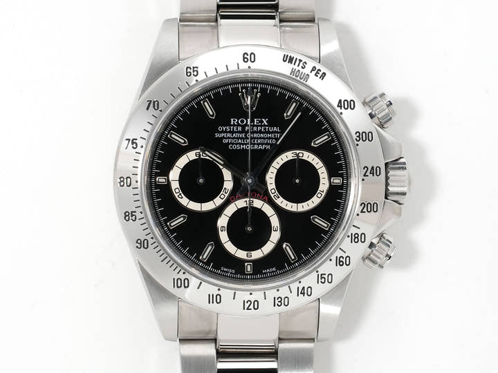 ROLEX Daytona El Primero Ref.16520 Stainless Steel Black Dial Excellent Condition Used m8j9xy3u