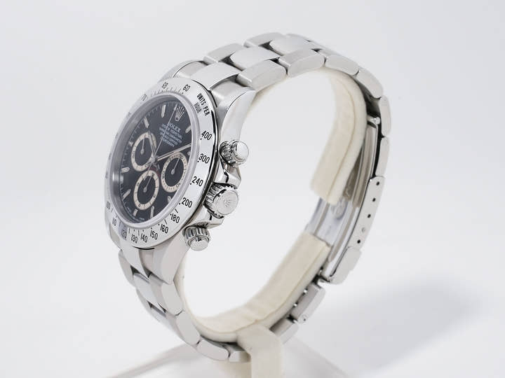 ROLEX Daytona El Primero Ref.16520 Stainless Steel Black Dial Excellent Condition Used m8j9xy3u