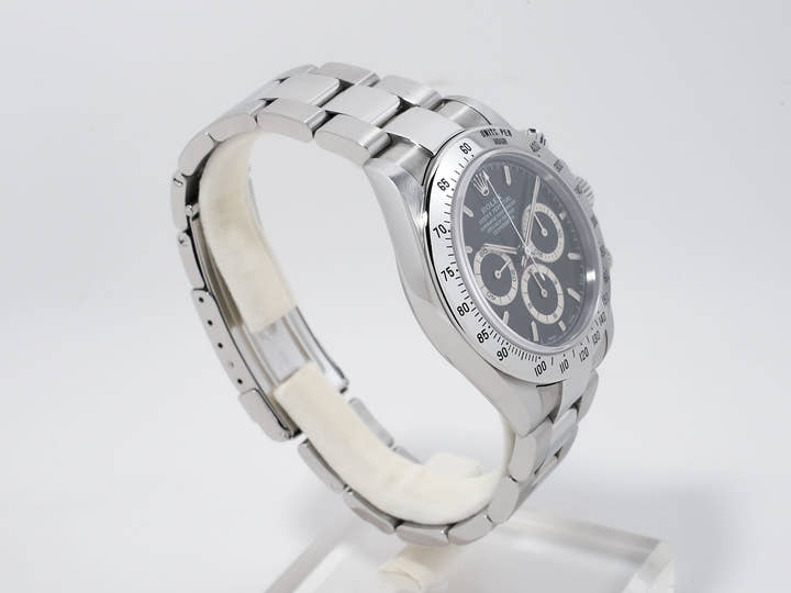 ROLEX Daytona El Primero Ref.16520 Stainless Steel Black Dial Excellent Condition Used m8j9xy3u