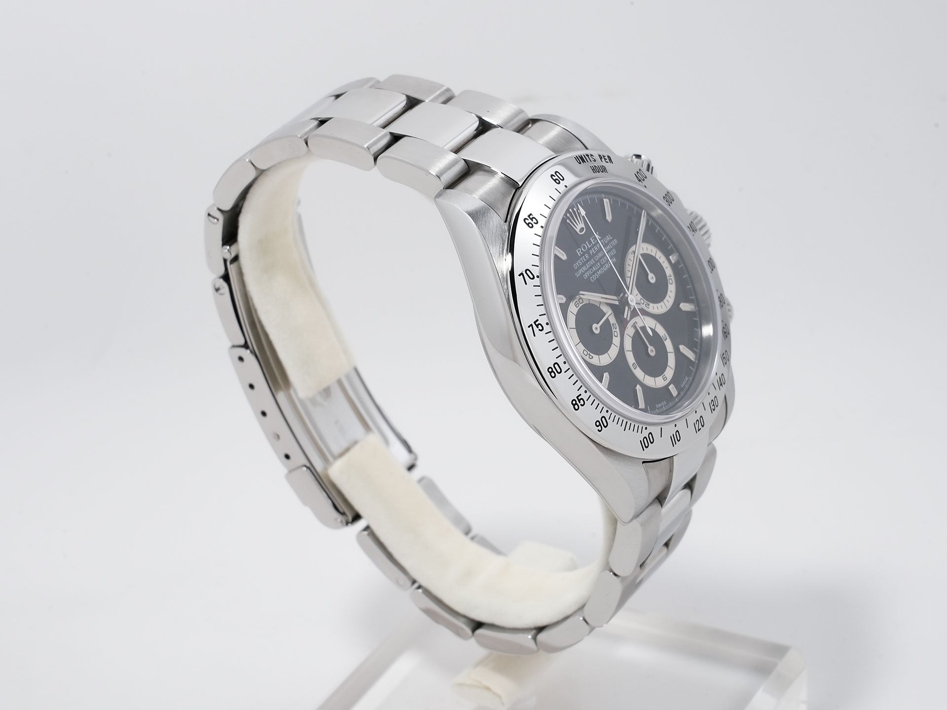 ROLEX Daytona El Primero Ref.16520 Stainless Steel Black Dial Excellent Condition Used m8j9xy3u