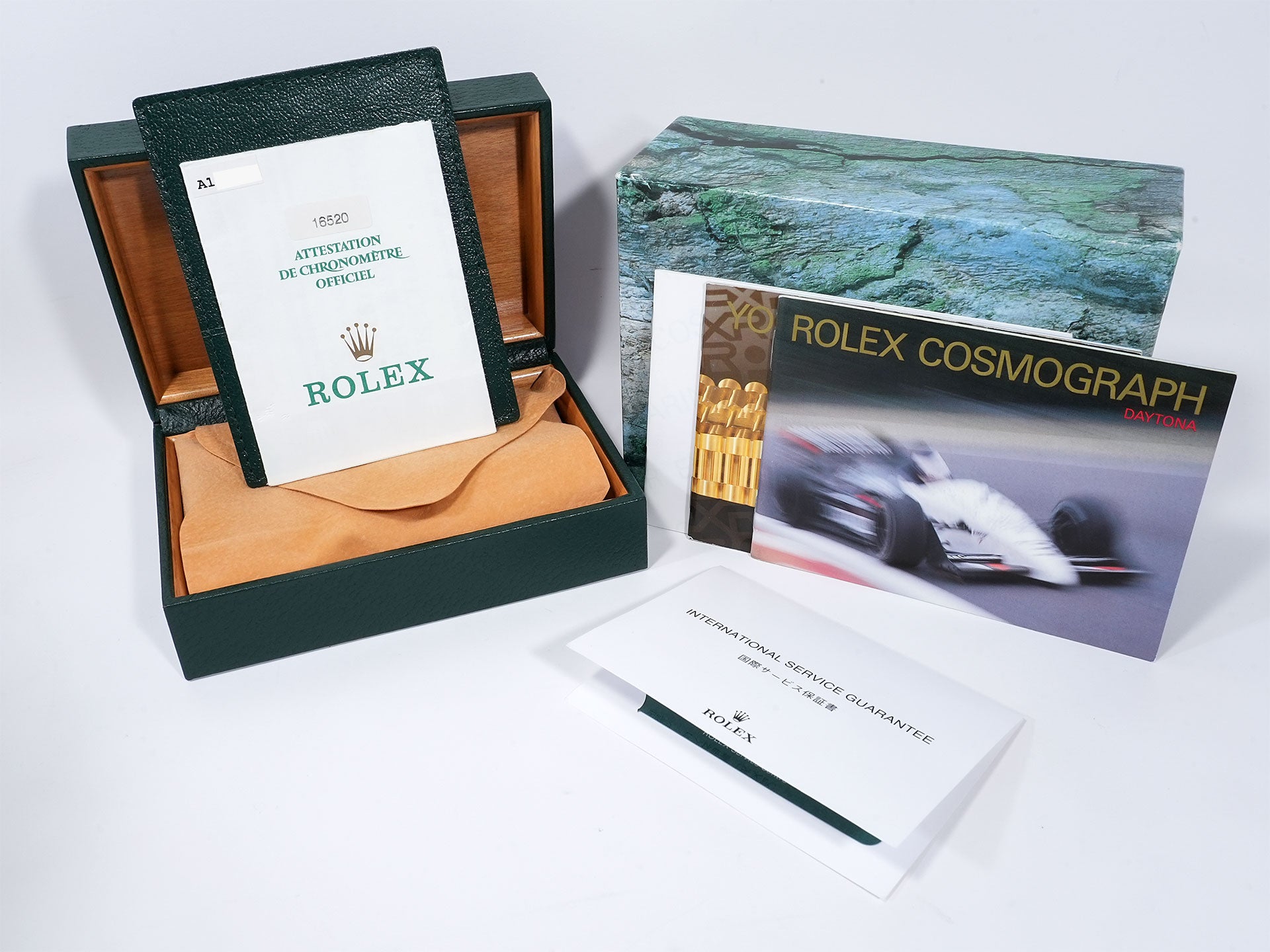 ROLEX Daytona El Primero Ref.16520 Stainless Steel Black Dial Excellent Condition Used m8j9xy3u