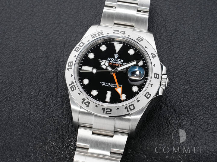 Rolex Explorer II Ref.226570 Stainless Steel Black Dial Oyster Bracelet Used, Very Good Condition vsn3py9w