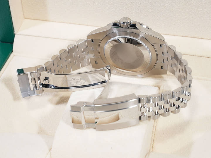 ロレックス GMTマスターII Ref.126710BLNR ステンレススチール ブラック文字盤 ジュビリーブレスレット 美中古 6vtvn2wx