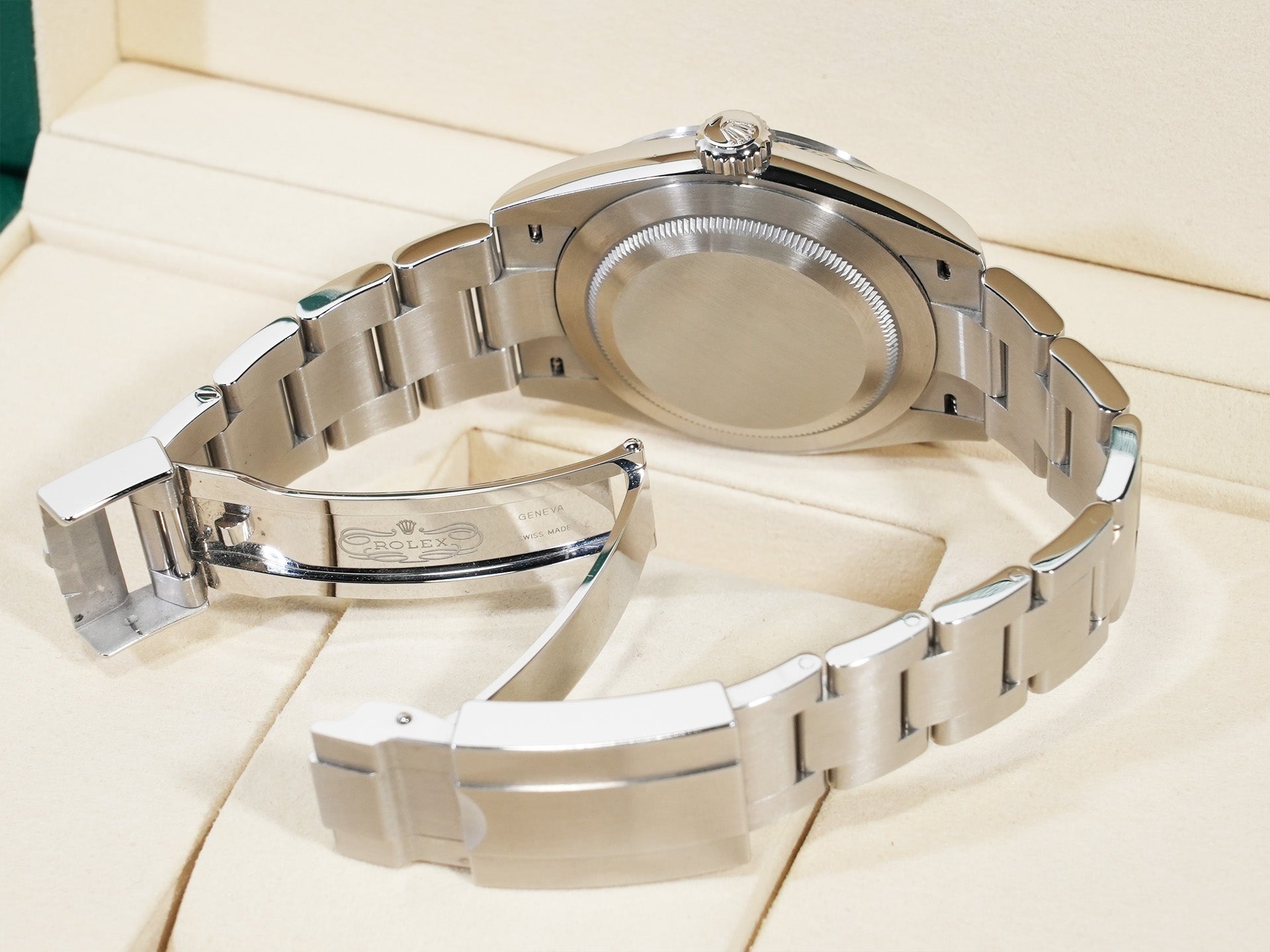 ロレックス エクスプローラー40 Ref.224270 ステンレススチール ブラック文字盤 オイスターブレスレット 中古 v6gjssdx