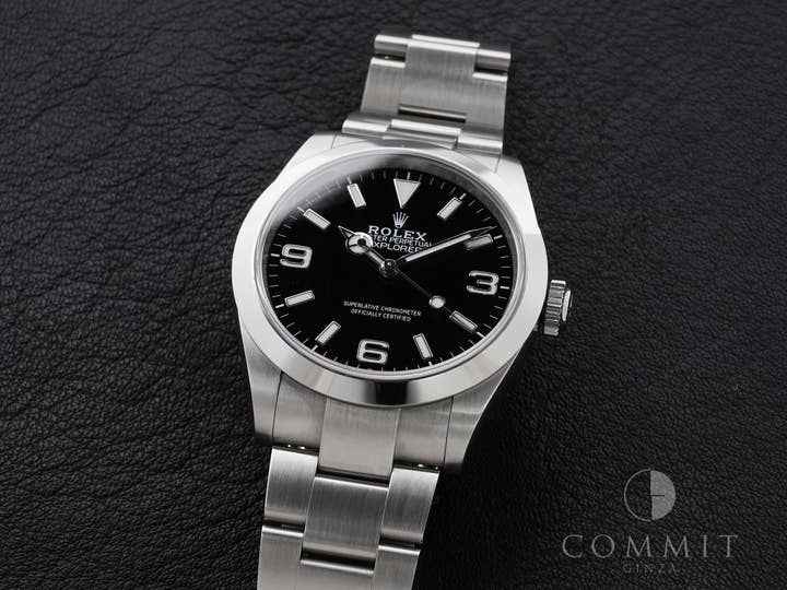 ロレックス エクスプローラー40 Ref.224270 ステンレススチール ブラック文字盤 オイスターブレスレット 中古 v6gjssdx
