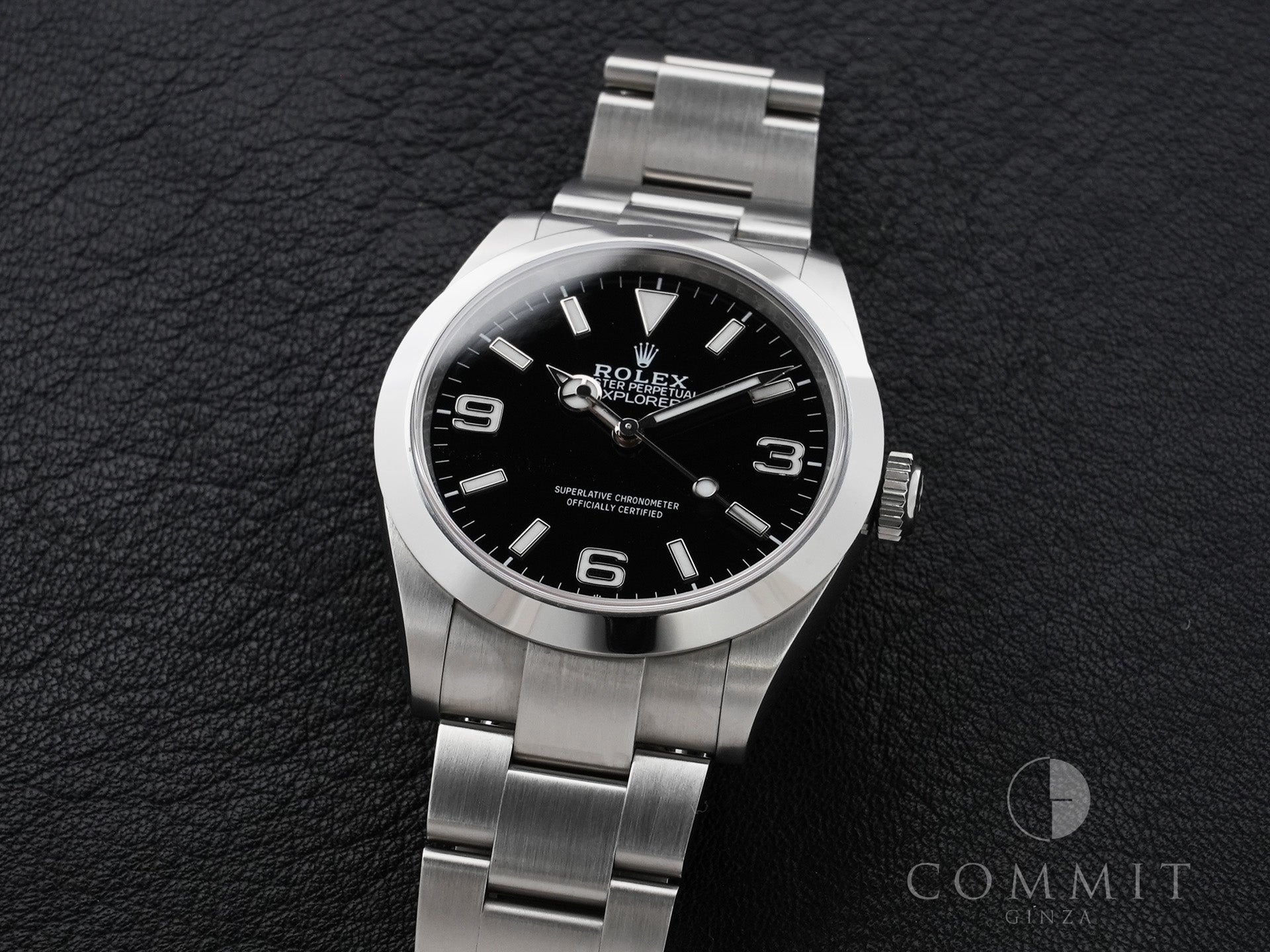 ロレックス エクスプローラー40 Ref.224270 ステンレススチール ブラック文字盤 オイスターブレスレット 中古 v6gjssdx