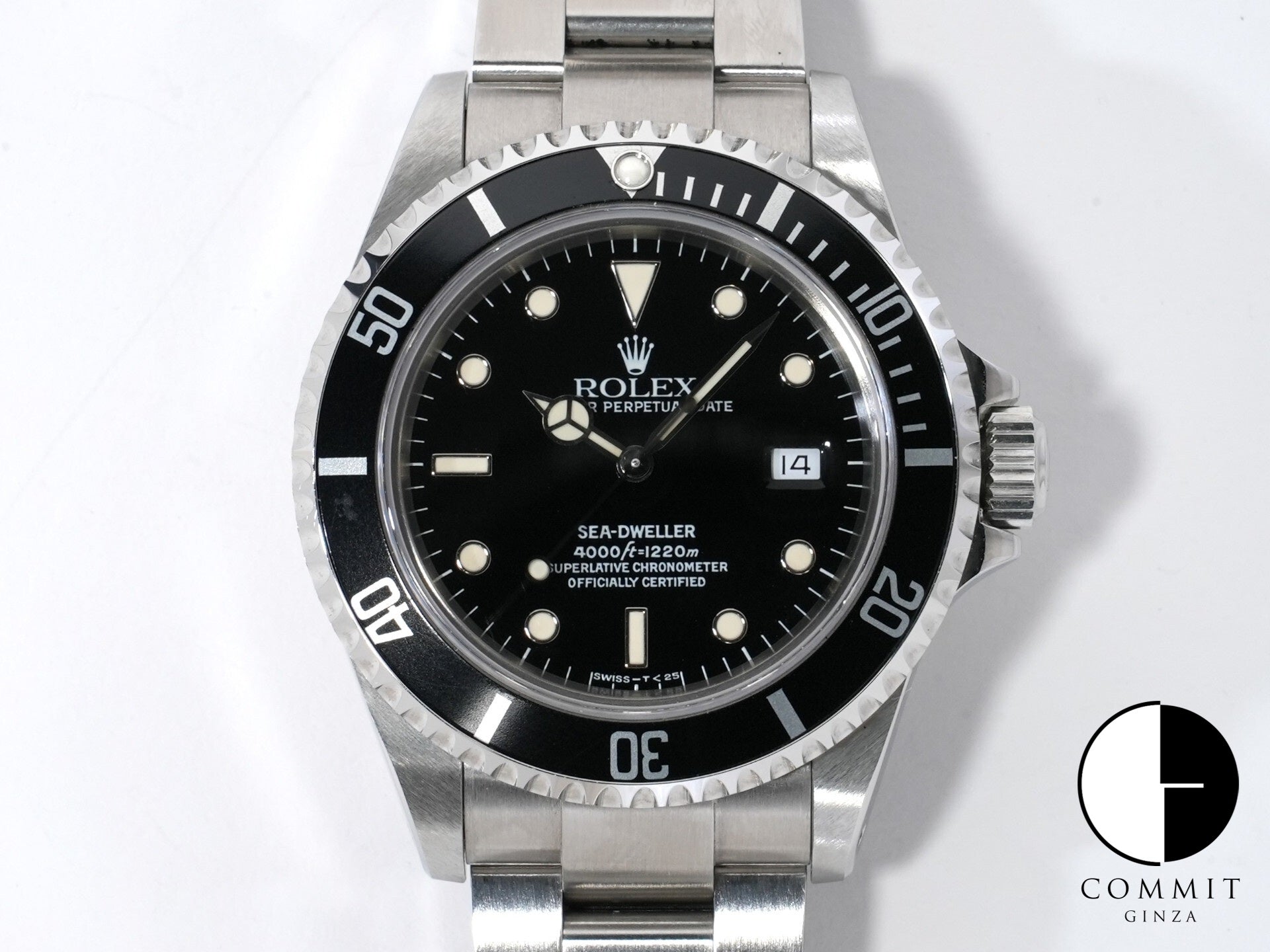 ロレックス シードゥエラー Ref.16600 ステンレススチール ブラック文字盤 中古 9ndmqwkn