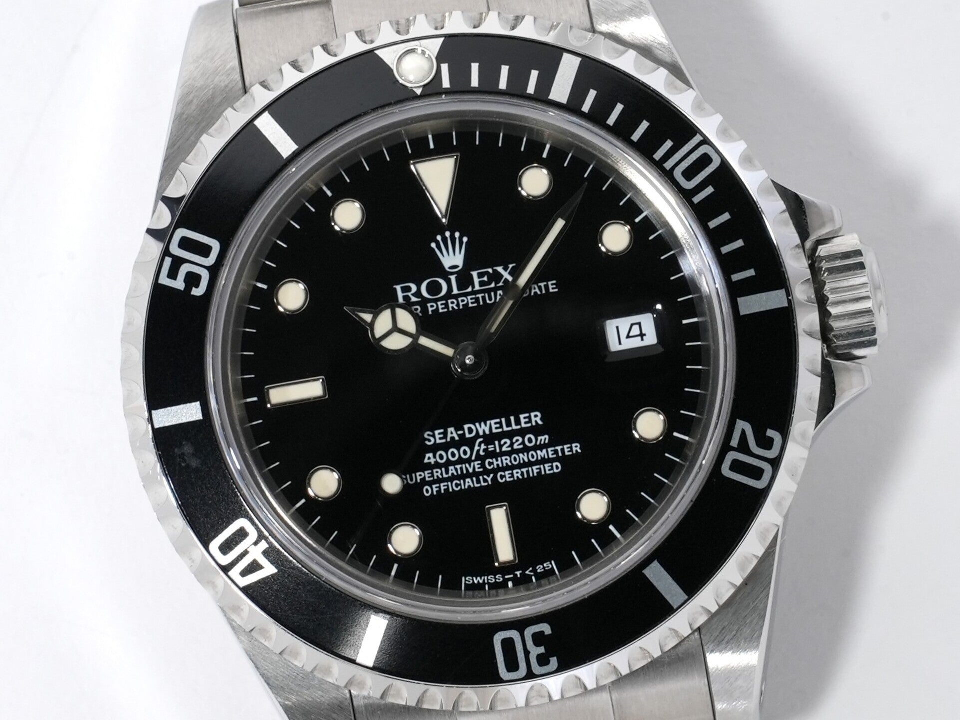 Rolex Sea-Dweller Ref.16600 Stainless Steel Black Dial Used 9ndmqwkn