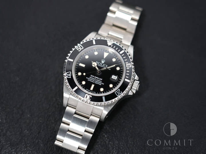 Rolex Sea-Dweller Ref.16600 Stainless Steel Black Dial Used 9ndmqwkn