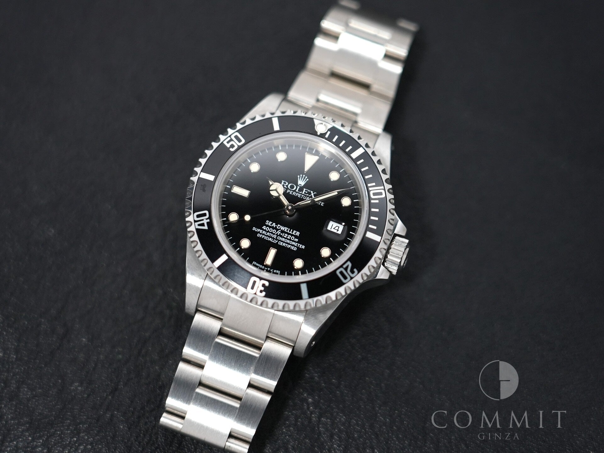 Rolex Sea-Dweller Ref.16600 Stainless Steel Black Dial Used 9ndmqwkn