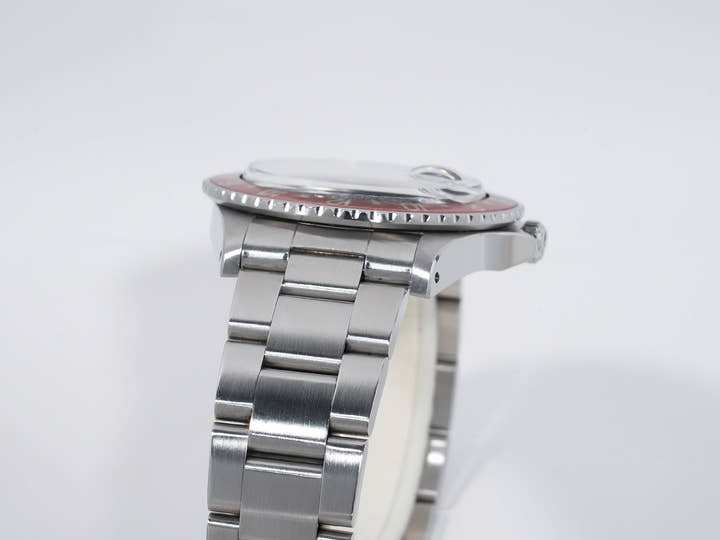ロレックス GMTマスター Ref.1675 ステンレススチール ブラック文字盤 オイスターブレスレット 中古 pq5gc2z2