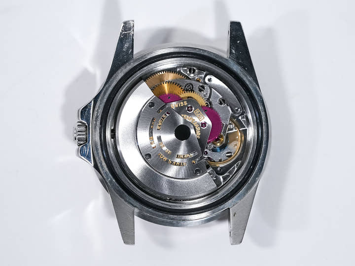 ロレックス GMTマスター Ref.1675 ステンレススチール ブラック文字盤 オイスターブレスレット 中古 pq5gc2z2