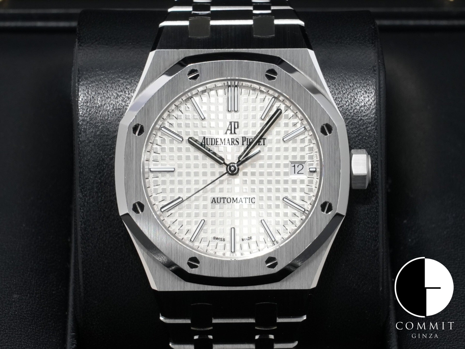 オーデマピゲ ロイヤルオーク Ref.15450ST.OO.1256ST.01 ステンレススチール シルバー文字盤 中古 tam8fyzc