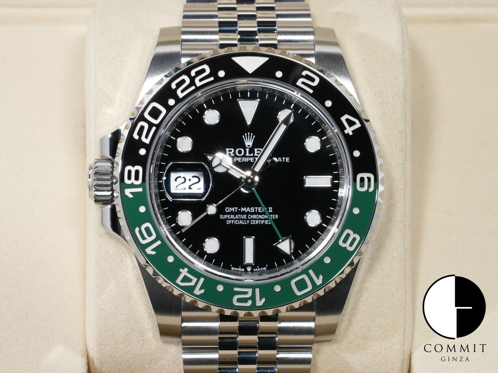 ロレックス GMTマスターII Ref.126720VTNR ステンレススチール ブラック文字盤 ジュビリーブレスレット 未使用 wkiirut2