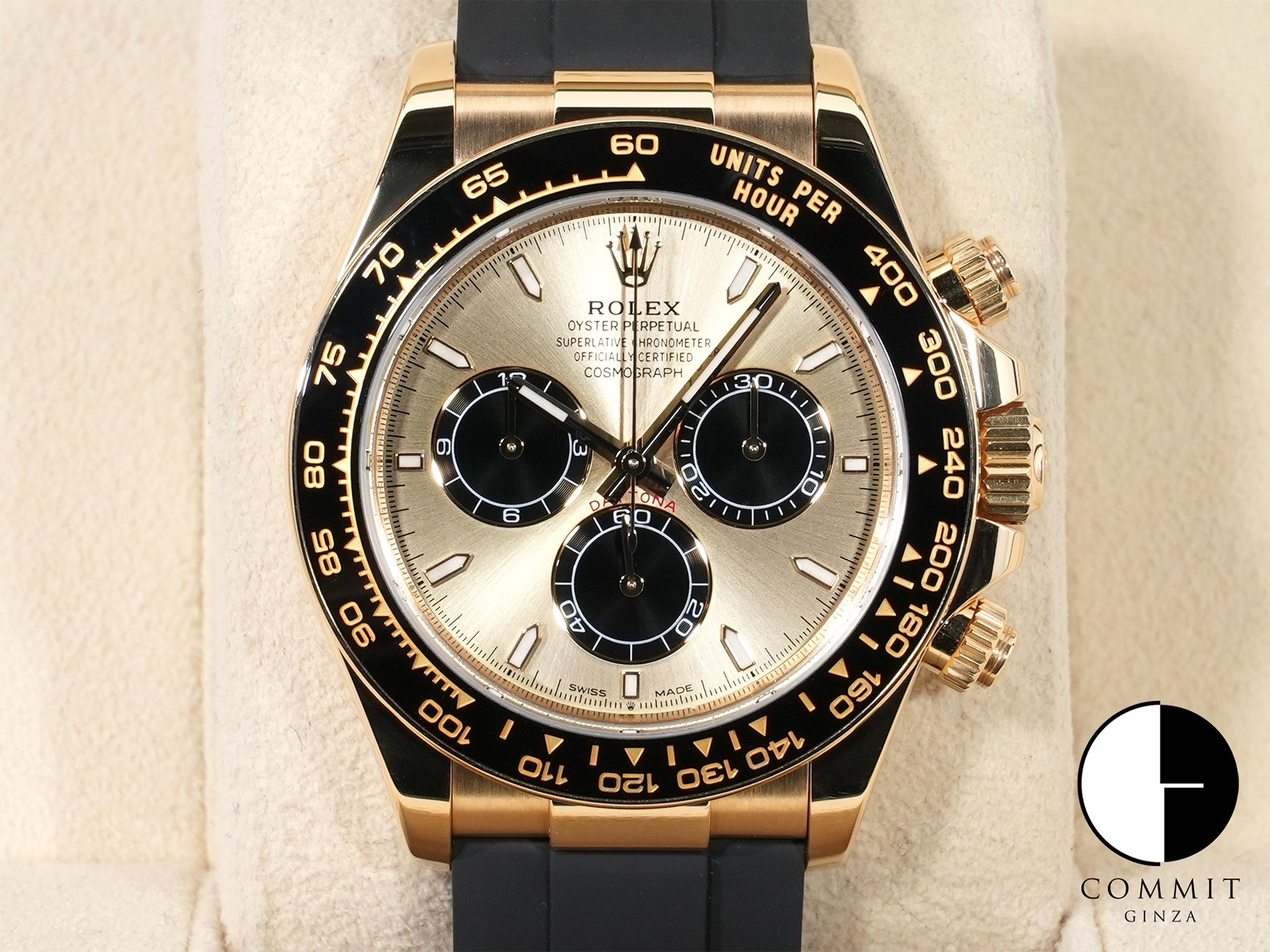 ロレックス デイトナ Ref.126518LN イエローゴールド ゴールデンxブライトブラック文字盤 美中古 y3dhj8ry