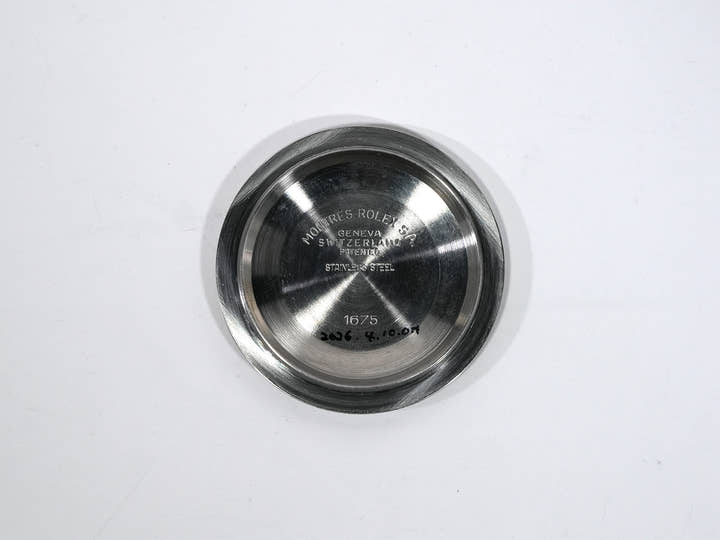 ロレックス GMTマスター Ref.1675/3 ステンレススチール/イエローゴールド ブラック文字盤 ジュビリーブレスレット 中古 vxxmzd8j