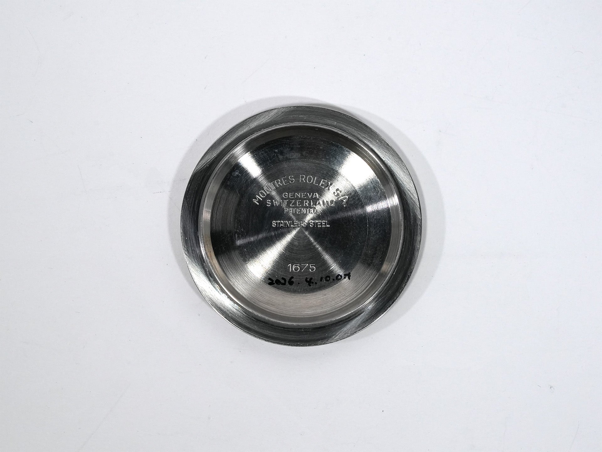 ロレックス GMTマスター Ref.1675/3 ステンレススチール/イエローゴールド ブラック文字盤 ジュビリーブレスレット 中古 vxxmzd8j