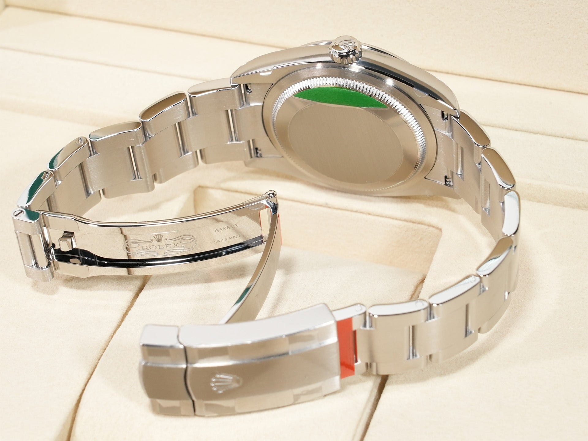 ロレックス オイスターパーペチュアル36 Ref.126000 ステンレススチール ターコイズ文字盤 未使用 prf2ma43