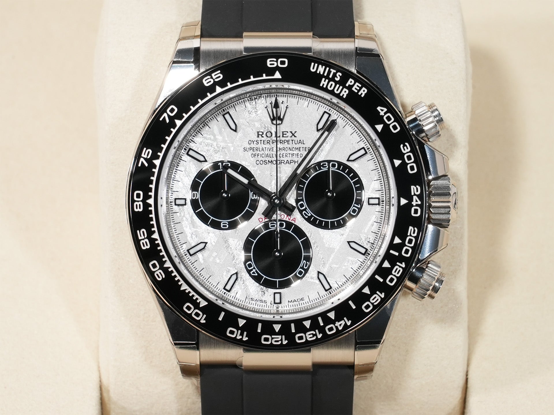 ロレックス デイトナ Ref.126519LN ホワイトゴールド メテオライト文字盤 未使用 2wjxhi36