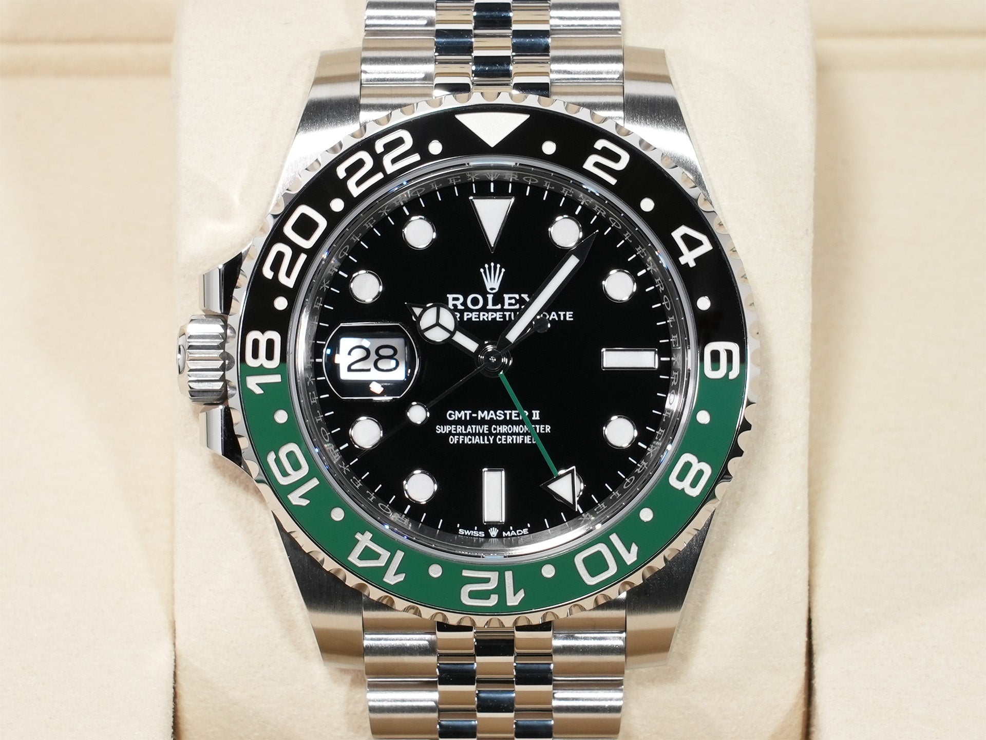 ロレックス GMTマスターII Ref.126720VTNR ステンレススチール ブラック文字盤 ジュビリーブレスレット 未使用 c2xwcc53