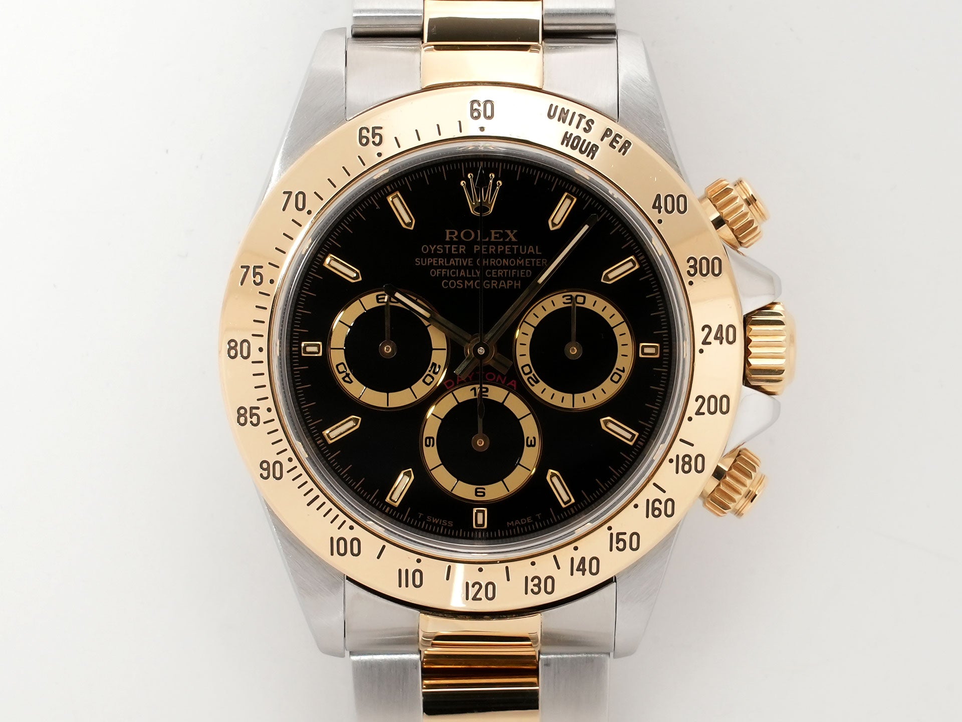 ロレックス デイトナ エルプリメロ Ref.16523 ステンレススチール/イエローゴールド ブラック文字盤 中古 bqhbxmvk