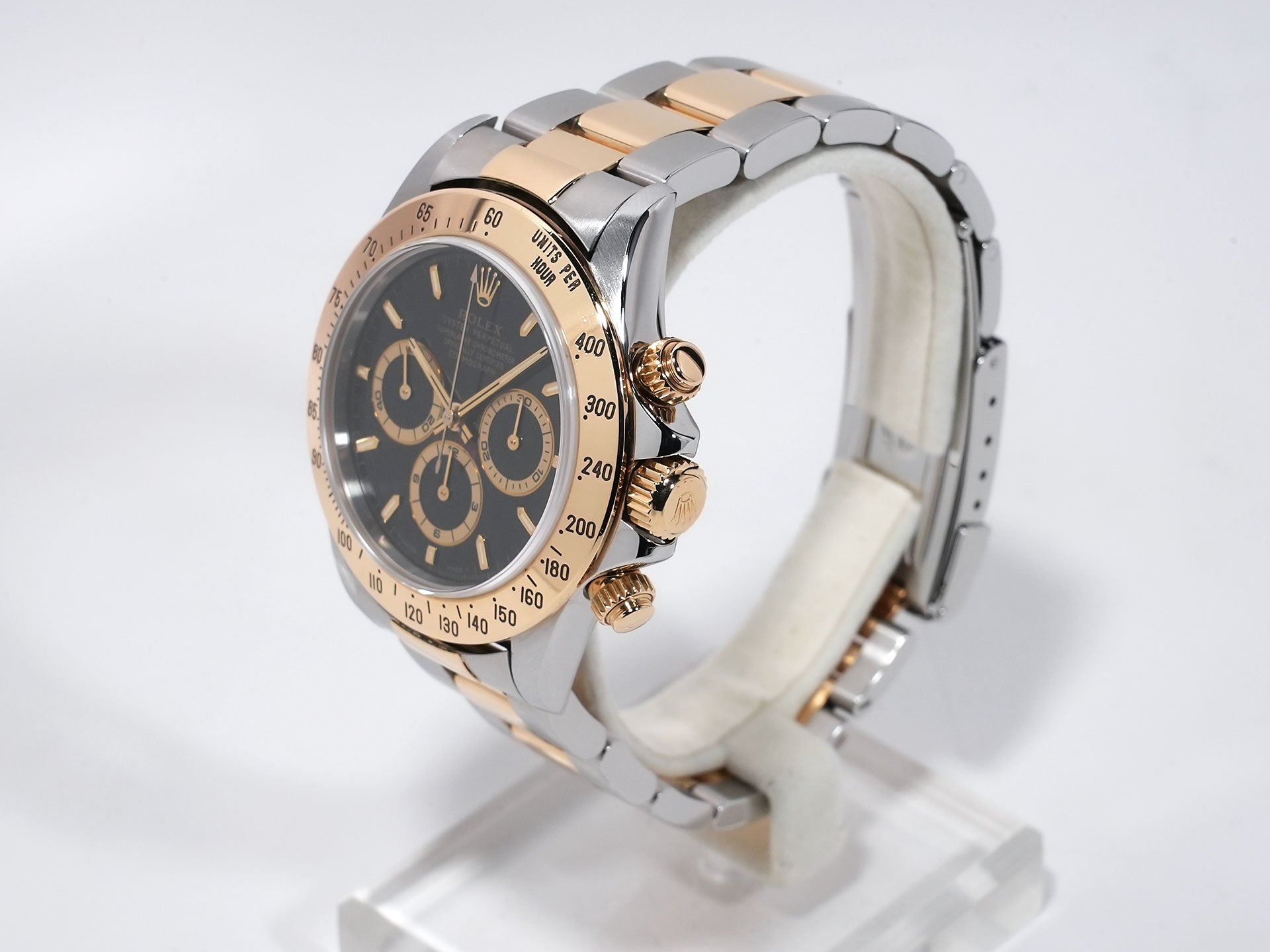 ロレックス デイトナ エルプリメロ Ref.16523 ステンレススチール/イエローゴールド ブラック文字盤 中古 bqhbxmvk