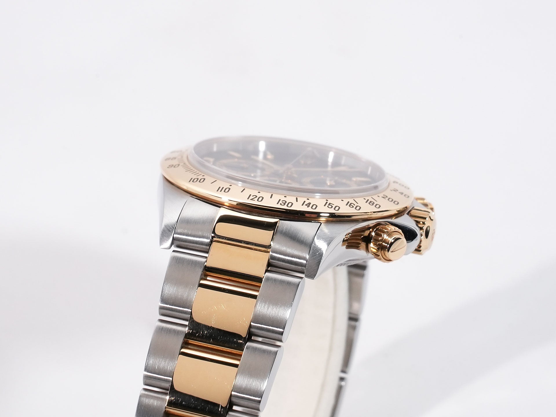 ロレックス デイトナ エルプリメロ Ref.16523 ステンレススチール/イエローゴールド ブラック文字盤 中古 bqhbxmvk