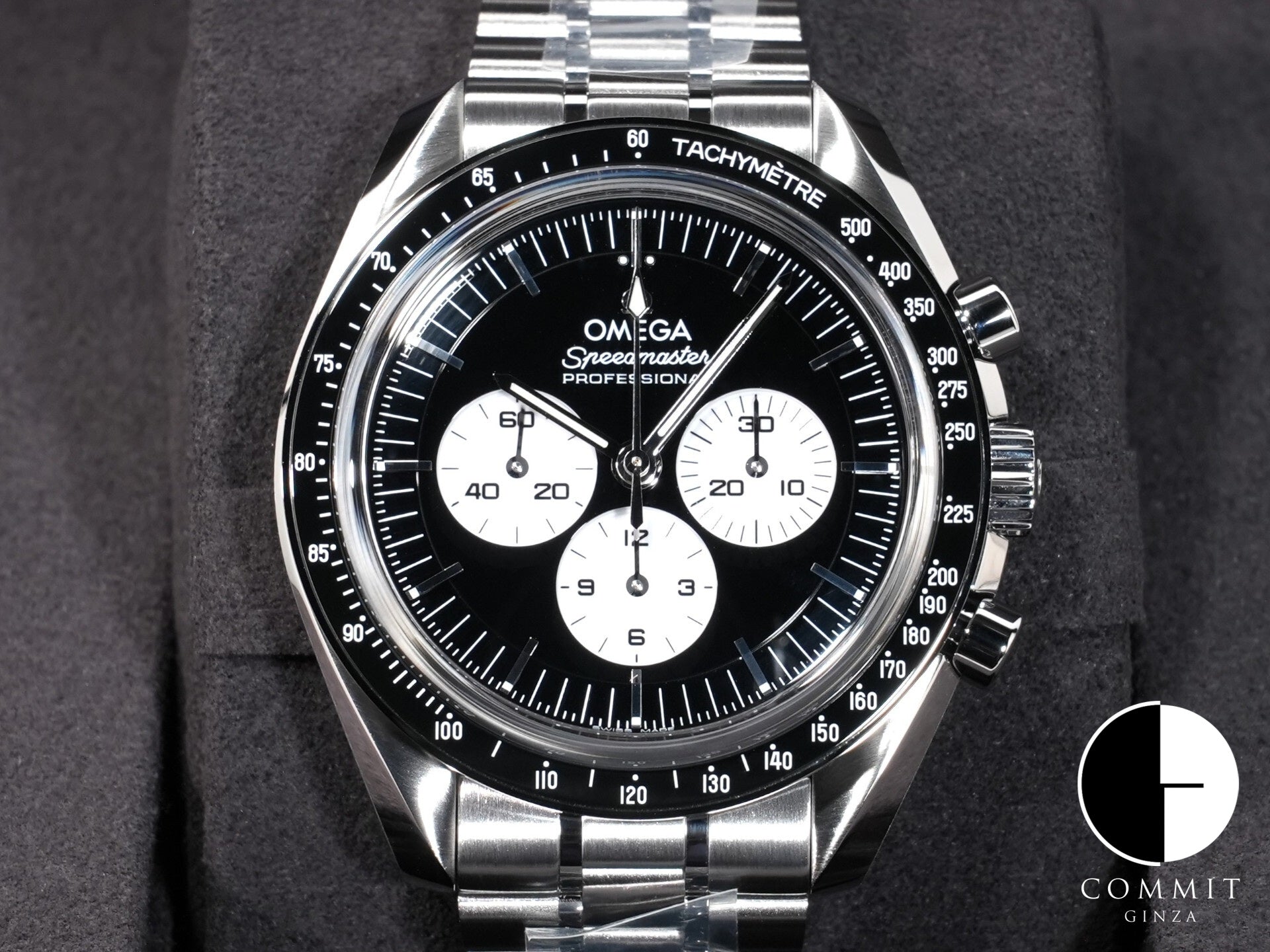 オメガ スピードマスター ムーンウォッチ プロフェッショナル Ref.310.30.42.50.01.004 ステンレススチール ブラックxホワイト文字盤 未使用 dsmpn584