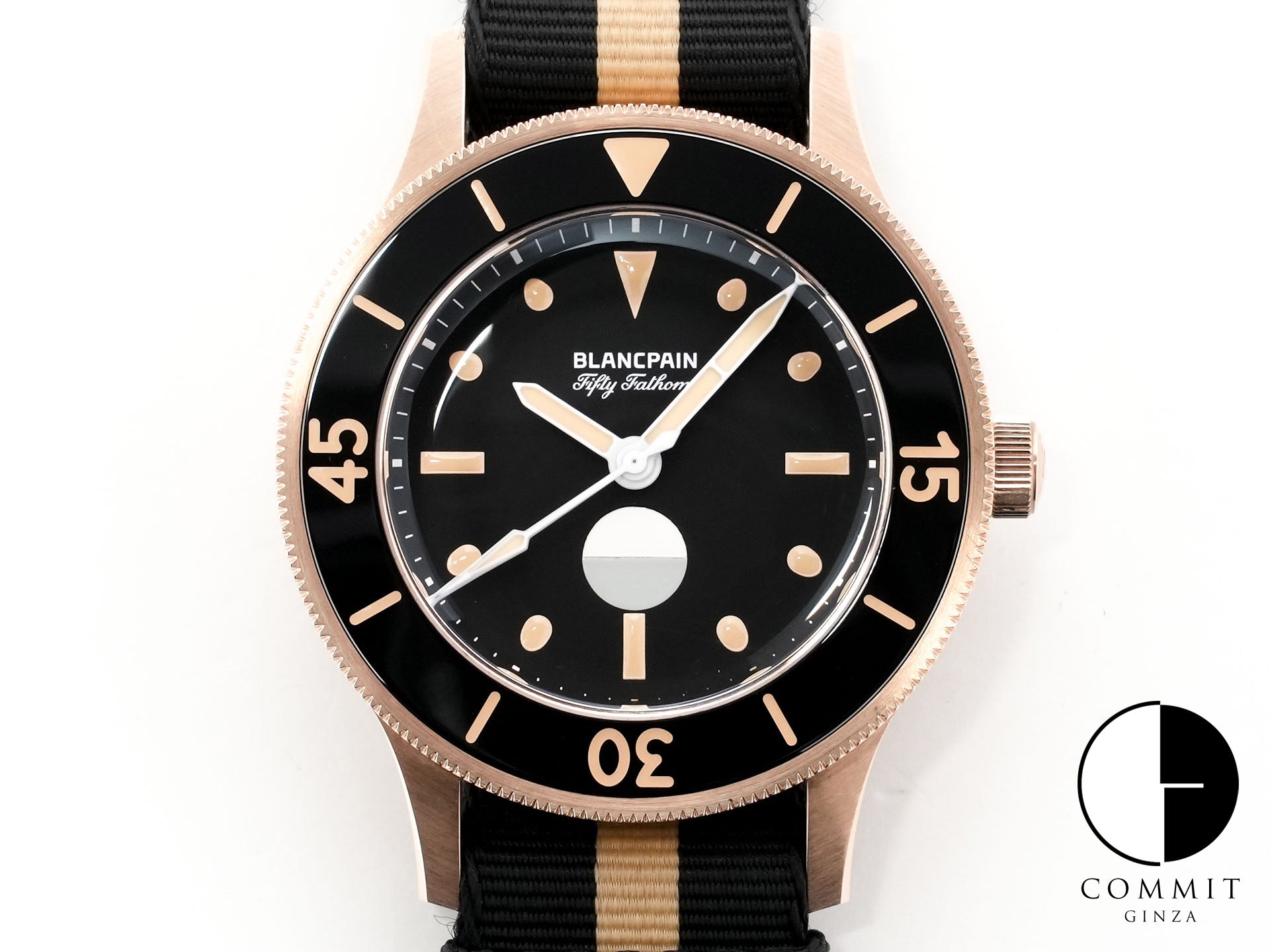 ブランパン フィフティファゾムス 70th アニバーサリー アクト３ Ref.5901-5630-NANA ブロンズゴールド ブラック文字盤 美品 knugoxos