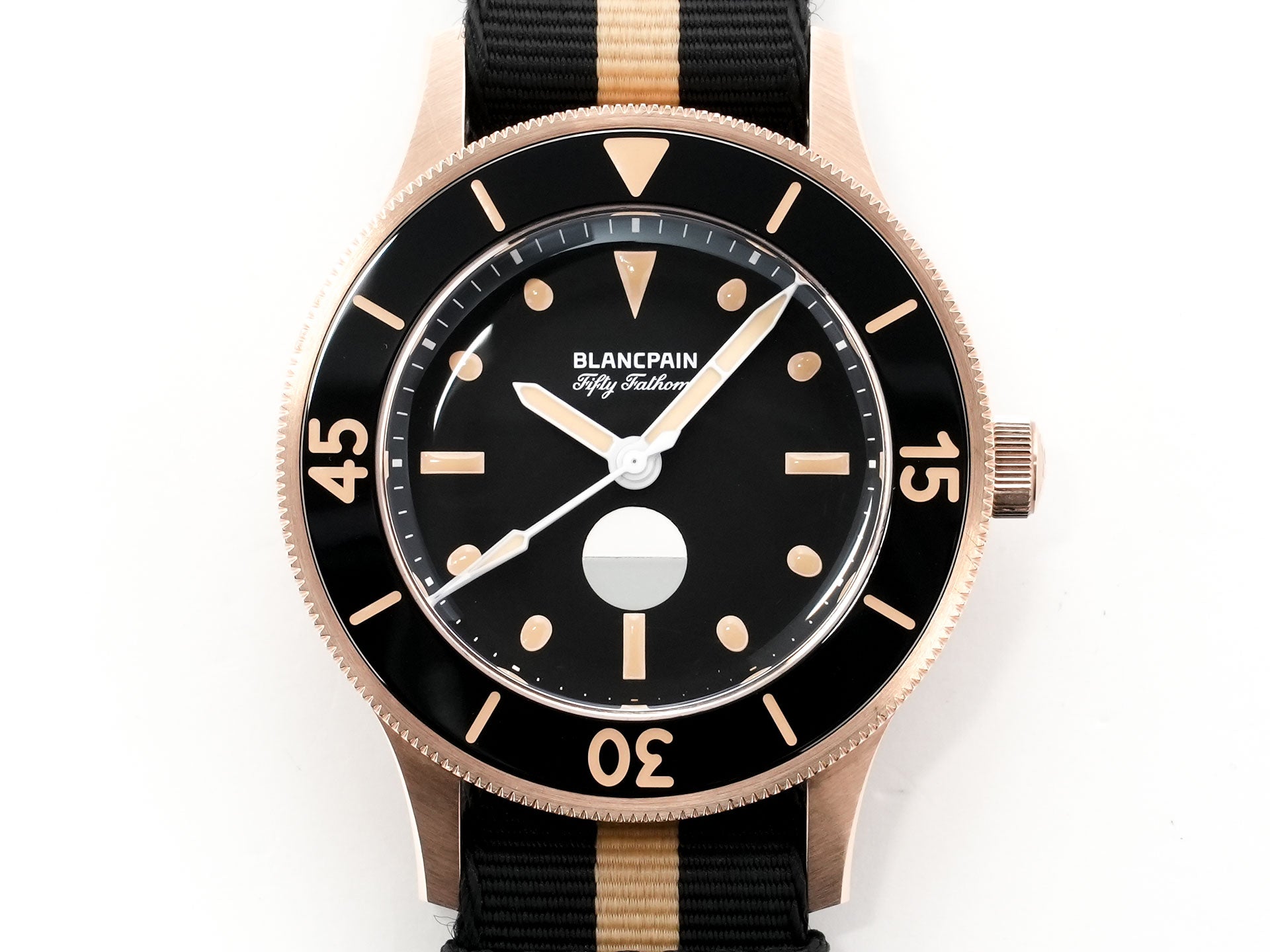 ブランパン フィフティファゾムス 70th アニバーサリー アクト３ Ref.5901-5630-NANA ブロンズゴールド ブラック文字盤 美品 knugoxos