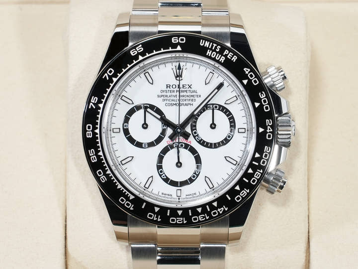 ロレックス デイトナ Ref.126500LN ステンレススチール ホワイト文字盤 未使用 4bwtkoa8