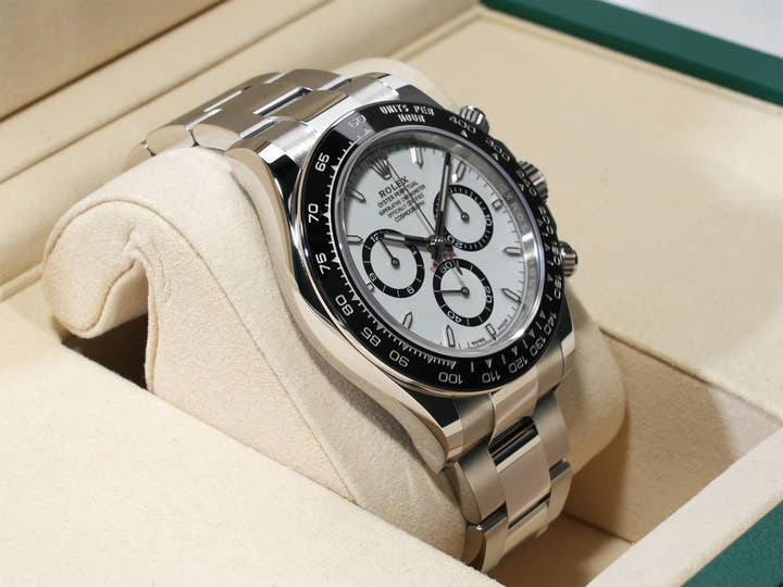 ロレックス デイトナ Ref.126500LN ステンレススチール ホワイト文字盤 未使用 4bwtkoa8