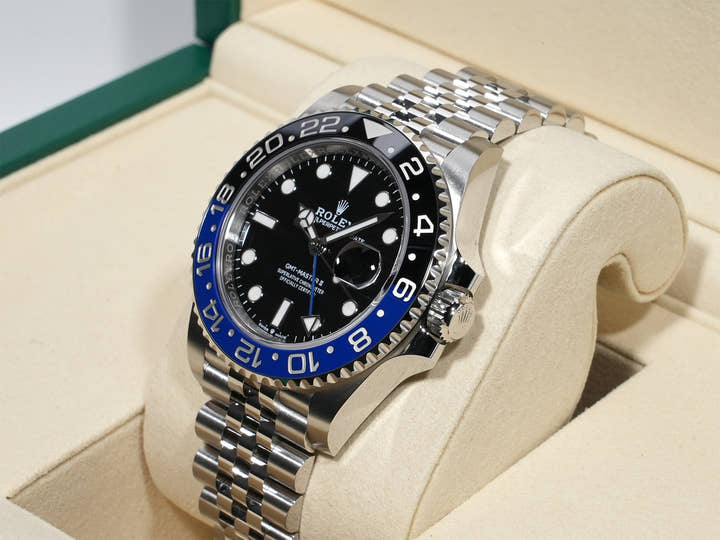 ロレックス GMTマスターII Ref.126710BLNR ステンレススチール ブラック文字盤 ジュビリーブレスレット 未使用 svb7tefo