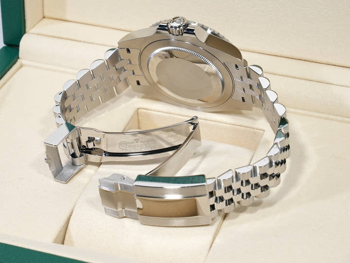 ロレックス GMTマスターII Ref.126710BLNR ステンレススチール ブラック文字盤 ジュビリーブレスレット 未使用 svb7tefo