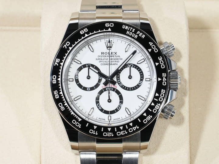 ロレックス デイトナ Ref.126500LN ステンレススチール ホワイト文字盤 未使用 htrat49r