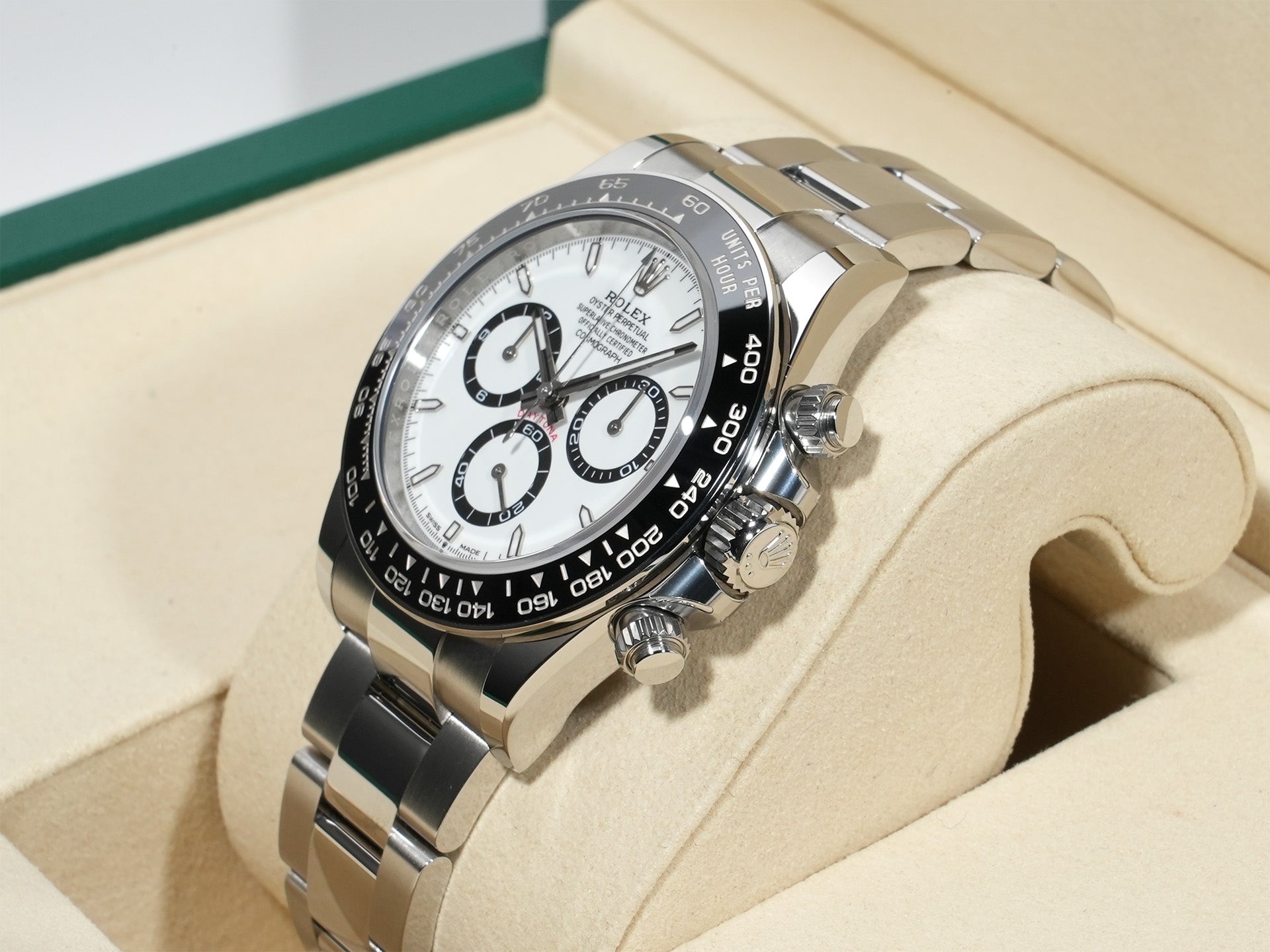 ロレックス デイトナ Ref.126500LN ステンレススチール ホワイト文字盤 未使用 htrat49r