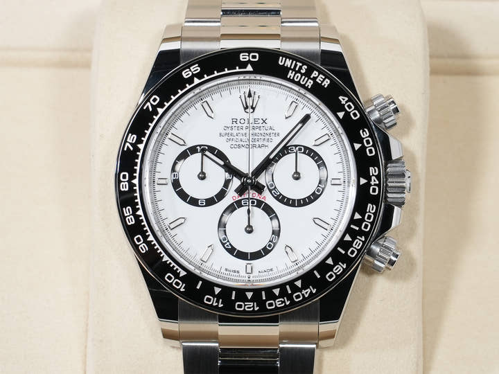 ロレックス デイトナ Ref.126500LN ステンレススチール ホワイト文字盤 未使用 szgau7jb