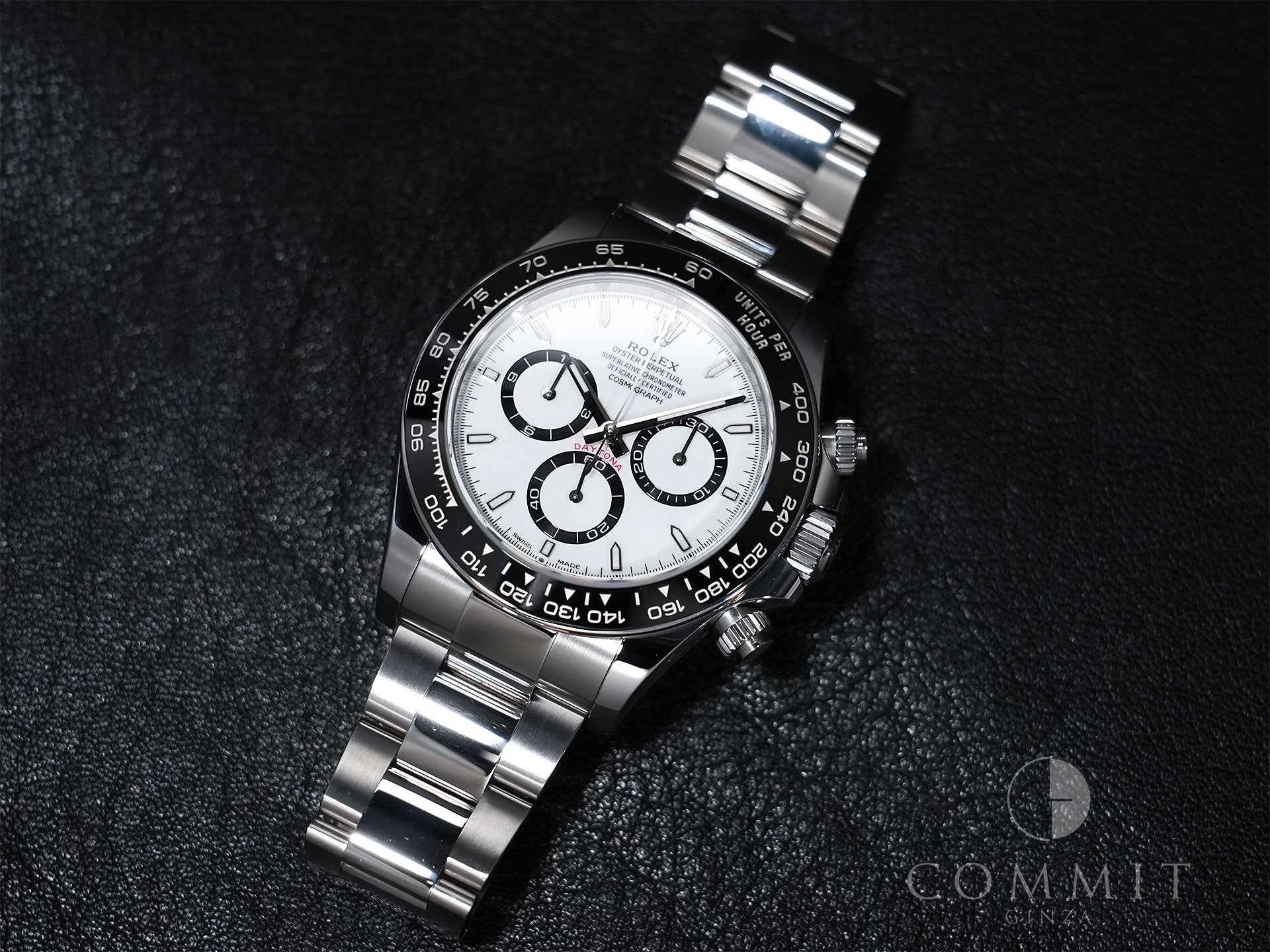 Rolex Daytona Ref. 126500LN Stainless Steel White Dial Excellent Condition cknusa34